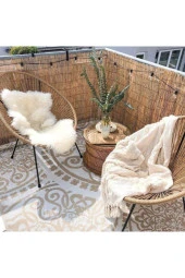 Hasır Evi Bambu Kamış Hasır 1 Metre x 3 Metre thumbnail 2