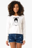 Serial Experiments Anime Lain Poster Ekstra Uzunkol Sweatshirt Ekru thumbnail 1