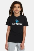 Mr Beast Siyah Çocuk Tshirt thumbnail 1