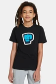 PiewDiePie Active Siyah Çocuk Tshirt thumbnail 1