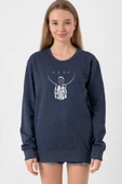 Dark Mono İndigo Kadın 2ip Sweatshirt thumbnail 1