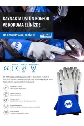 Magmaweld TIG B200 Kaynak Eldiveni No:11 thumbnail 4