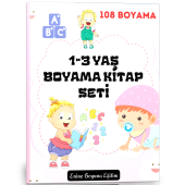1-3 Yaş Boyama Kitap Seti (3 Kitap) thumbnail 1