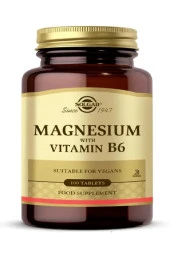 Solgar Magnesium With Vitamin B6 100 Tablet thumbnail 3