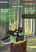 Max Extra Mx8005 Akülü Testere Çift Akü thumbnail 2