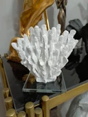 Dekotatif Şık Mercan Yosun, Cam taban thumbnail 6