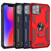 iPhone 11 Kılıf Panzer Ring Tam Koruma Arka Kapak thumbnail 1