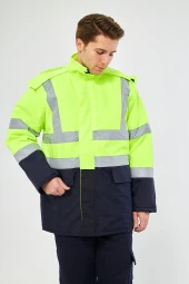 Parka Yeşil Lacivert thumbnail 5