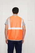 Orange Safety İkaz Yeleği Mühendis Tipi Reflektörlü thumbnail 11