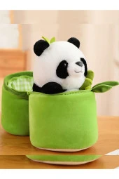 Panda Gold Peluş Sevgiliye Özel thumbnail 3