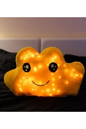 Led Işıklı Peluş Bulut Yastık thumbnail 3