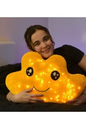 Led Işıklı Peluş Bulut Yastık thumbnail 1