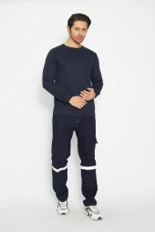 Uzun Kol Sıfır Yaka Sweatshirt thumbnail 9