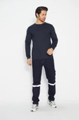 Uzun Kol Sıfır Yaka Sweatshirt thumbnail 8