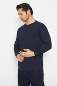 Uzun Kol Sıfır Yaka Sweatshirt thumbnail 5