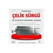 TEKNOLOCK Paslanmayan Çelik Sürgü thumbnail 1
