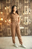 BELİ LASTİKLİ GABARDİN TULUM thumbnail 2