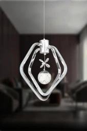 Eray Aydınlatma 1601-3 Krom Led Avize thumbnail 1