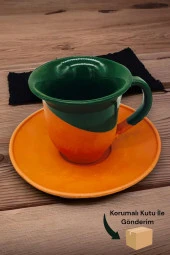 Fırınlanmış Toprak 2 'Li Fincan Set thumbnail 2