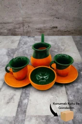 Fırınlanmış Toprak 2 'Li Fincan Set thumbnail 5