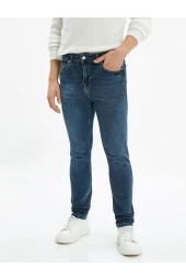 Slim Fit Kot Pantolon - Brad Jean thumbnail 3