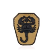 Single Sword Akrep Plastik Patch - Peç Küçük Boy 4Cm X 5,5Cm thumbnail 1