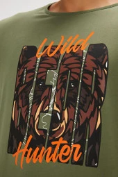 BAD BEAR HUNT ERKEK T-SHİRT thumbnail 11
