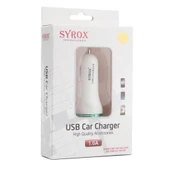 Syrox 1.0A 1 Usb Araç Şarj Başlığı C40 thumbnail 1