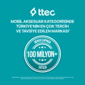 Ttec 2DK45B USB-C - USB-C 200cm 65W PD/QC Hızlı Şarj/Data Kablosu Beyaz thumbnail 6