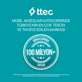 Ttec 2DK47B USB-C - USB-C 30cm 65W PD/QC Hızlı Şarj/Data Kablosu Beyaz thumbnail 6