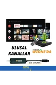 Wzone 4k Android Kutu Için Tuner Uydu Alıcısı thumbnail 3