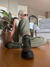 TwoEgoist Kadın Hakiki Deri Tasarım Bot thumbnail 3