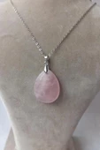Pembe Kuvars Kolye 467-3 thumbnail 1