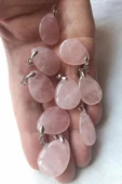 Pembe Kuvars Kolye 467-3 thumbnail 2