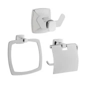 Vitra Base 400 Krom 3 Parça Aksesuar Seti thumbnail 1