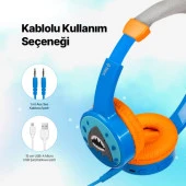 Ttec Soundbuddy 2 Bluetooth Çocuk Kulaklığı Mavi thumbnail 2