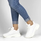 Kadın Kapitone Detaylı Sneakers thumbnail 5
