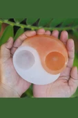 Yin Yang İkili Selenit Mumluk thumbnail 2