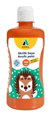 Adel Akrilik Boya 500 ml Turuncu thumbnail 1