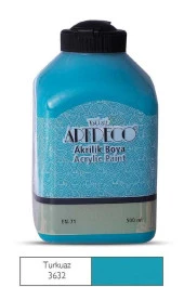 Artdeco Akrilik Boya 500 ml Turkuaz thumbnail 1