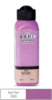 Artdeco Akrilik Boya 140 ml Kızıl Mor thumbnail 1