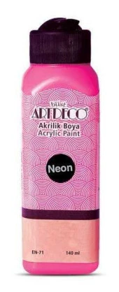 Artdeco Akrilik Boya 140 ml Neon Pembe thumbnail 1