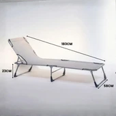 Ecm Proger Katlanır Kademeli Şezlong thumbnail 2