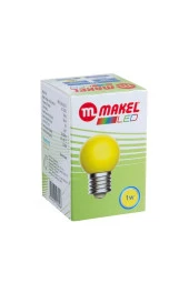 MAKEL 1w Led Gece Lambası Sarı thumbnail 1