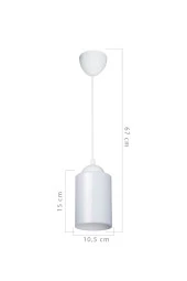Modelight Opal Optik Promo Sarkıt -  Çift Ampul Görünümlü Cam thumbnail 2