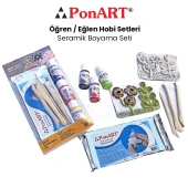Ponart Seramik Boyama Seti PHS-20 thumbnail 1