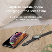 JOYROOM İPHONE WATCH 2 İN 1 ŞARJ KABLOSU thumbnail 5