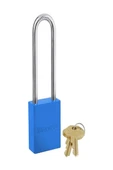 Masterlock 6835LTBLU Toz Boyalı Şap 40mm Geniş Gövde thumbnail 2