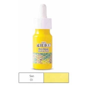 Artdeco Ebru Boyası 30 ml Koyu Sarı thumbnail 1