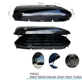 Tabut Bagaj Parlak Siyah 450LT Tuğra thumbnail 2